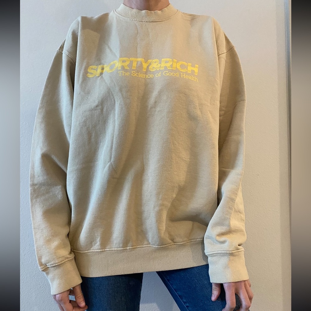 Sporty and Rich sweatshirt large